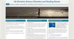 Desktop Screenshot of christianscience.org.uk