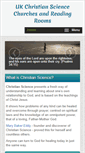 Mobile Screenshot of christianscience.org.uk